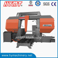 GW42130 heavy duty horizontal band sawing cutting shearing machine